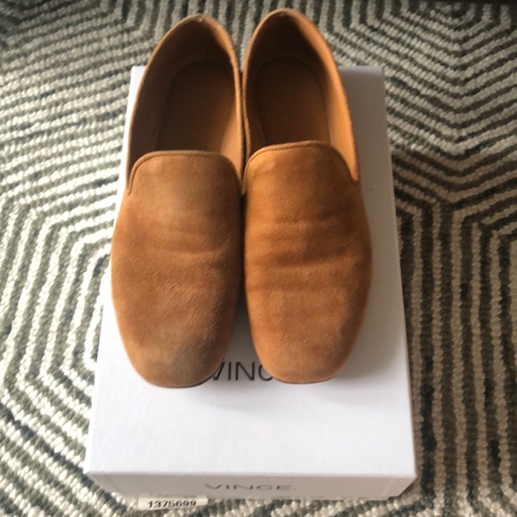 Vince Bray suede flats in cedar 36 - Picture 2 of 8
